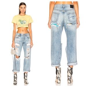 R13 Boyfriend Jean *Milton Hawaiian*